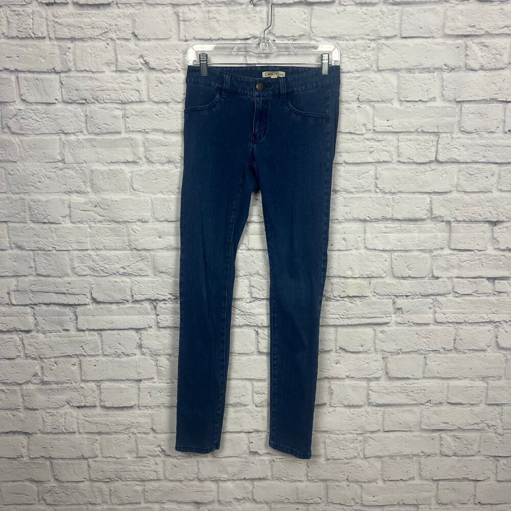 Vintage CAbi Knit Jean Jeggings Style # 886 - Picture 1 of 6